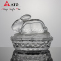 ATO Animal Shape Glass Storage Candy Jar